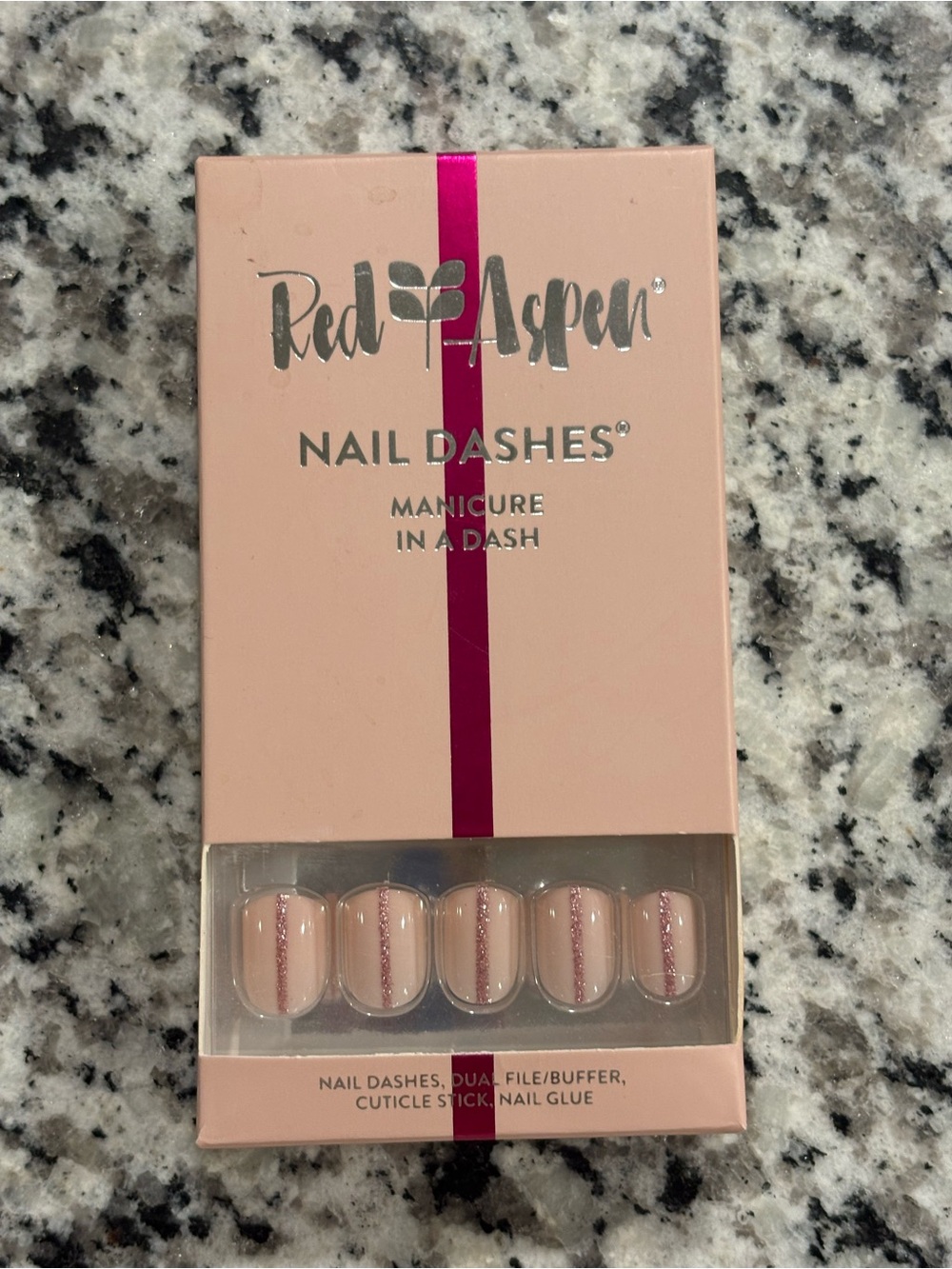 Red Aspen Nail Dash Isabella On The Runway